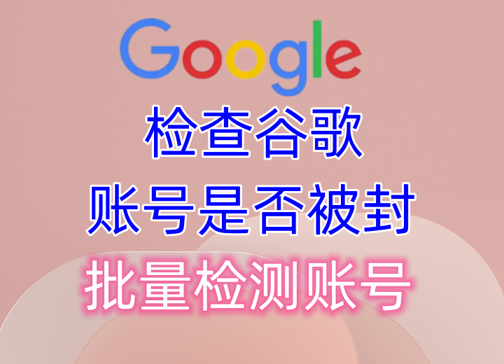 检查谷歌账号